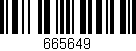 Código de barras (EAN, GTIN, SKU, ISBN): '665649'