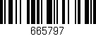 Código de barras (EAN, GTIN, SKU, ISBN): '665797'