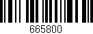 Código de barras (EAN, GTIN, SKU, ISBN): '665800'