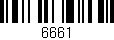 Código de barras (EAN, GTIN, SKU, ISBN): '6661'