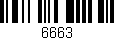 Código de barras (EAN, GTIN, SKU, ISBN): '6663'