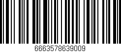 Código de barras (EAN, GTIN, SKU, ISBN): '6663578639009'