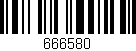 Código de barras (EAN, GTIN, SKU, ISBN): '666580'