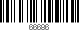 Código de barras (EAN, GTIN, SKU, ISBN): '66686'