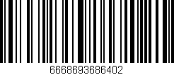 Código de barras (EAN, GTIN, SKU, ISBN): '6668693686402'
