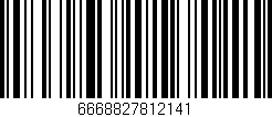 Código de barras (EAN, GTIN, SKU, ISBN): '6668827812141'