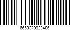 Código de barras (EAN, GTIN, SKU, ISBN): '6669373929406'