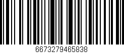Código de barras (EAN, GTIN, SKU, ISBN): '6673279465838'