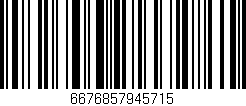 Código de barras (EAN, GTIN, SKU, ISBN): '6676857945715'