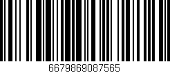 Código de barras (EAN, GTIN, SKU, ISBN): '6679869087565'