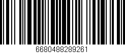 Código de barras (EAN, GTIN, SKU, ISBN): '6680488289261'