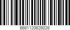 Código de barras (EAN, GTIN, SKU, ISBN): '6681120628028'