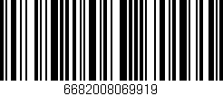 Código de barras (EAN, GTIN, SKU, ISBN): '6682008069919'