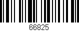 Código de barras (EAN, GTIN, SKU, ISBN): '66825'