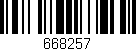 Código de barras (EAN, GTIN, SKU, ISBN): '668257'