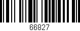 Código de barras (EAN, GTIN, SKU, ISBN): '66827'