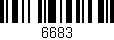 Código de barras (EAN, GTIN, SKU, ISBN): '6683'