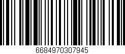 Código de barras (EAN, GTIN, SKU, ISBN): '6684970307945'