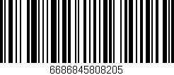 Código de barras (EAN, GTIN, SKU, ISBN): '6686845808205'