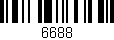 Código de barras (EAN, GTIN, SKU, ISBN): '6688'