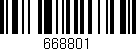 Código de barras (EAN, GTIN, SKU, ISBN): '668801'