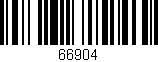 Código de barras (EAN, GTIN, SKU, ISBN): '66904'