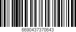 Código de barras (EAN, GTIN, SKU, ISBN): '6690437370643'