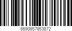 Código de barras (EAN, GTIN, SKU, ISBN): '6690657853872'