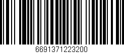 Código de barras (EAN, GTIN, SKU, ISBN): '6691371223200'