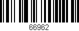 Código de barras (EAN, GTIN, SKU, ISBN): '66962'