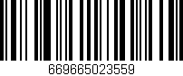 Código de barras (EAN, GTIN, SKU, ISBN): '669665023559'