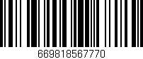 Código de barras (EAN, GTIN, SKU, ISBN): '669818567770'