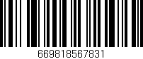 Código de barras (EAN, GTIN, SKU, ISBN): '669818567831'