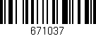 Código de barras (EAN, GTIN, SKU, ISBN): '671037'