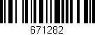 Código de barras (EAN, GTIN, SKU, ISBN): '671282'