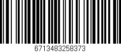 Código de barras (EAN, GTIN, SKU, ISBN): '6713483258373'
