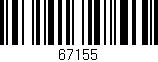 Código de barras (EAN, GTIN, SKU, ISBN): '67155'