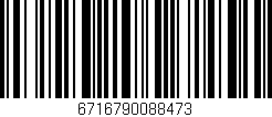 Código de barras (EAN, GTIN, SKU, ISBN): '6716790088473'