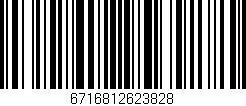 Código de barras (EAN, GTIN, SKU, ISBN): '6716812623828'