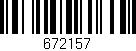Código de barras (EAN, GTIN, SKU, ISBN): '672157'