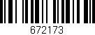 Código de barras (EAN, GTIN, SKU, ISBN): '672173'