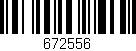 Código de barras (EAN, GTIN, SKU, ISBN): '672556'