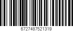 Código de barras (EAN, GTIN, SKU, ISBN): '6727487521319'