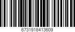 Código de barras (EAN, GTIN, SKU, ISBN): '6731918413609'