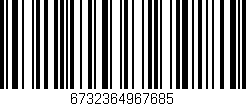 Código de barras (EAN, GTIN, SKU, ISBN): '6732364967685'