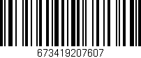 Código de barras (EAN, GTIN, SKU, ISBN): '673419207607'