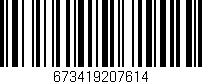 Código de barras (EAN, GTIN, SKU, ISBN): '673419207614'