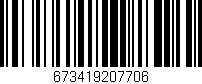 Código de barras (EAN, GTIN, SKU, ISBN): '673419207706'