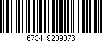 Código de barras (EAN, GTIN, SKU, ISBN): '673419209076'