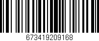 Código de barras (EAN, GTIN, SKU, ISBN): '673419209168'